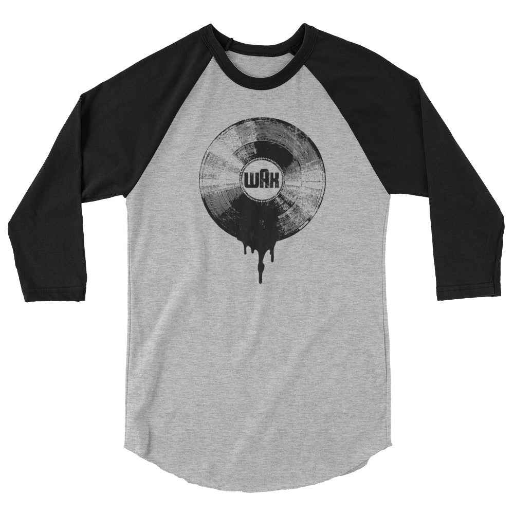 Wax on Wax Vinyl Baseball Tee