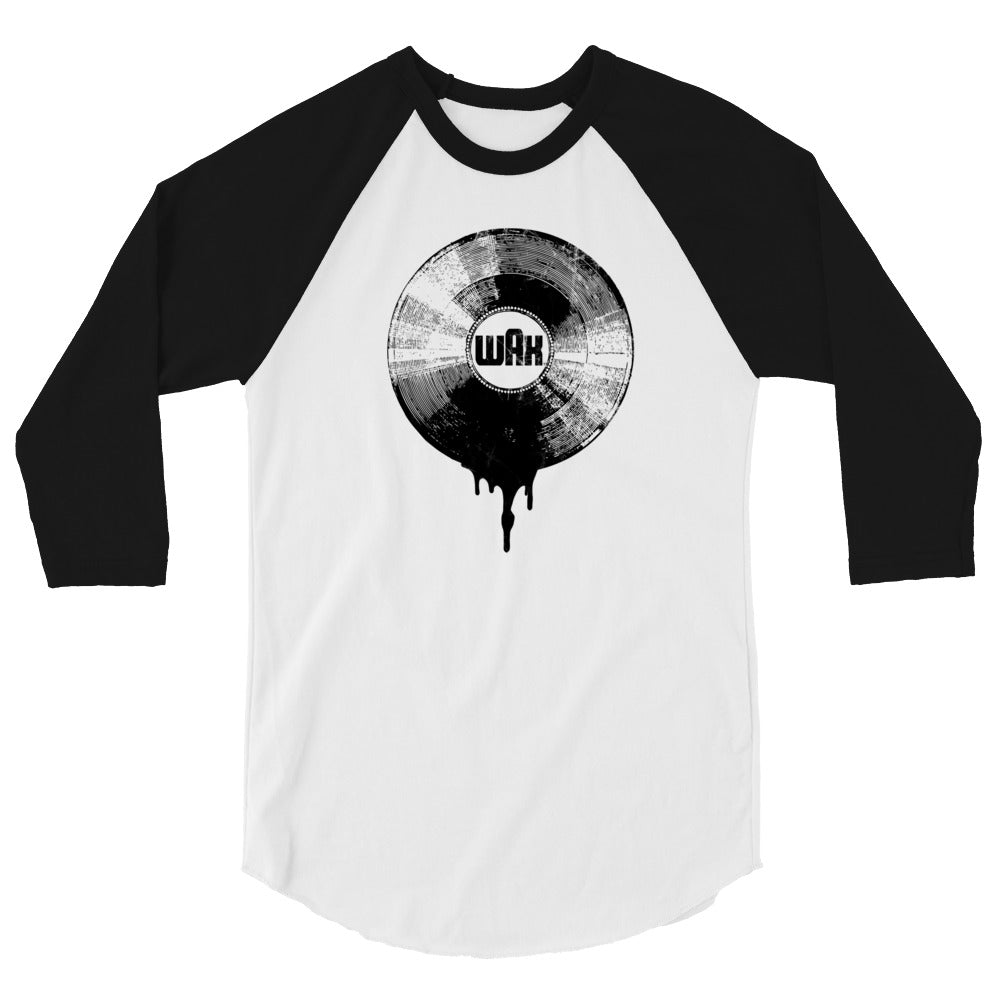 Wax on Wax Vinyl Baseball Tee