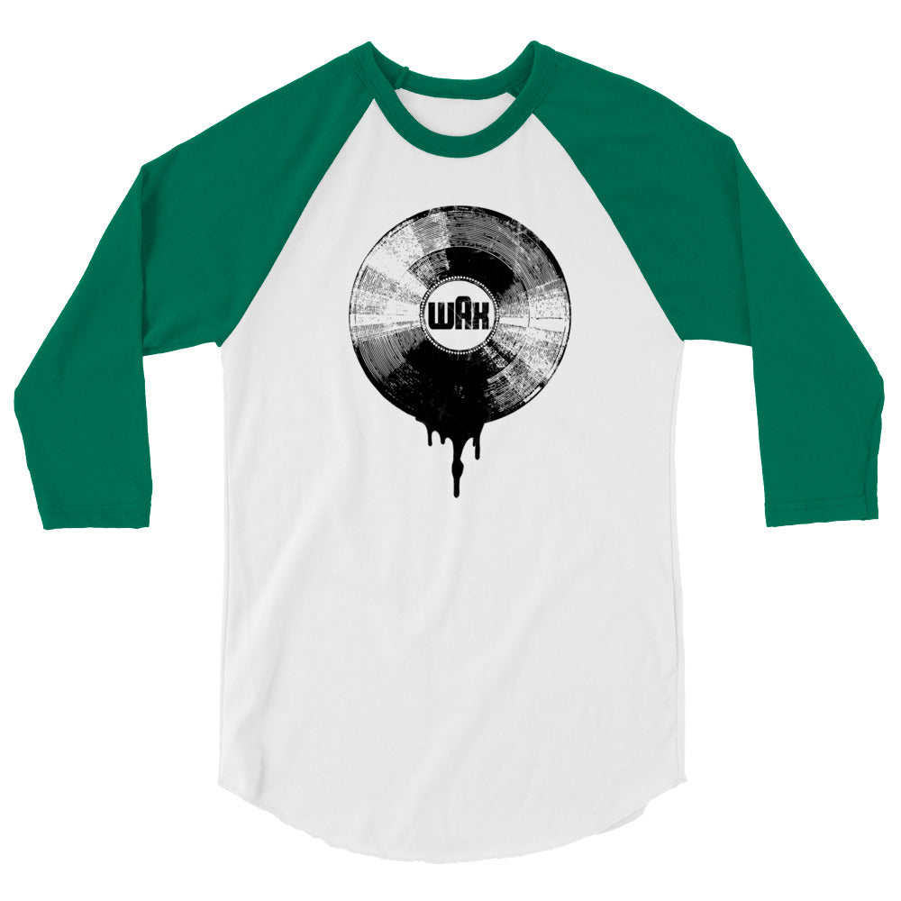 Wax on Wax Vinyl Baseball Tee